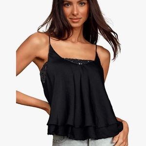 Free People Turn it On Cami in size large